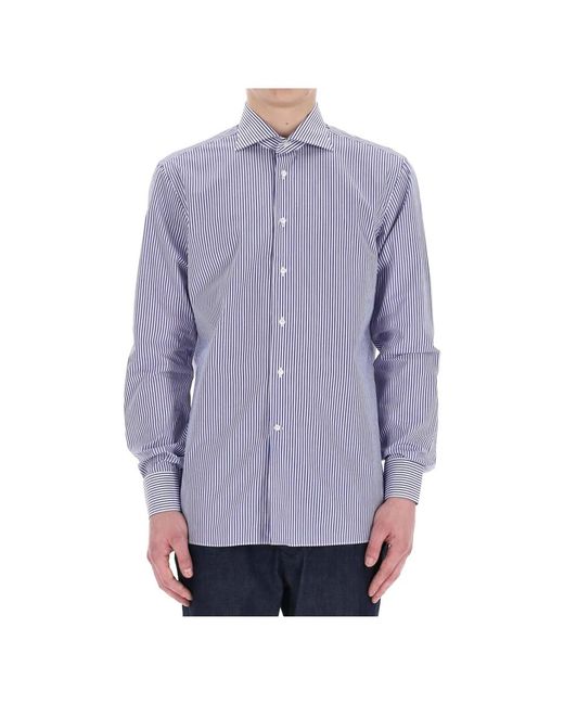 Borriello Tailored Shirt in het Purple voor heren