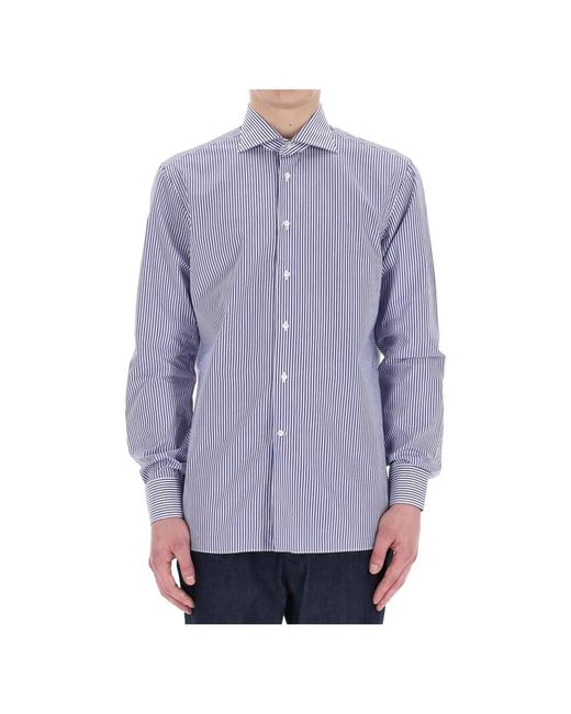 Borriello Purple Casual Shirts for men
