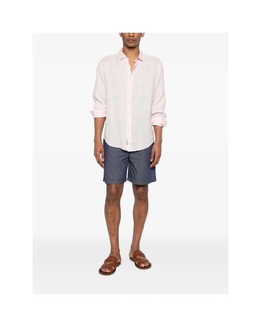 Woolrich Blue Casual Shorts for men