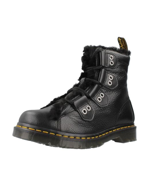 Dr. Martens Black Winter Boots
