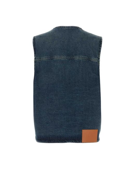 Jil Sander Blue Vests for men