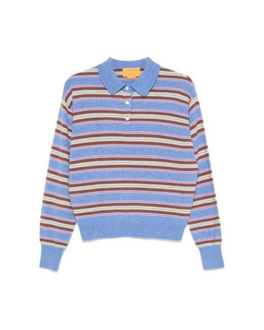 Guest In Residence Blue Polo Shirts