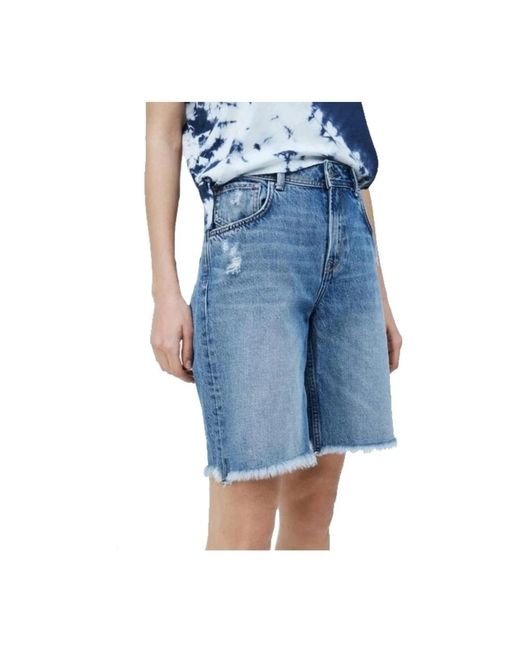 Pepe Jeans Blue Denim Shorts