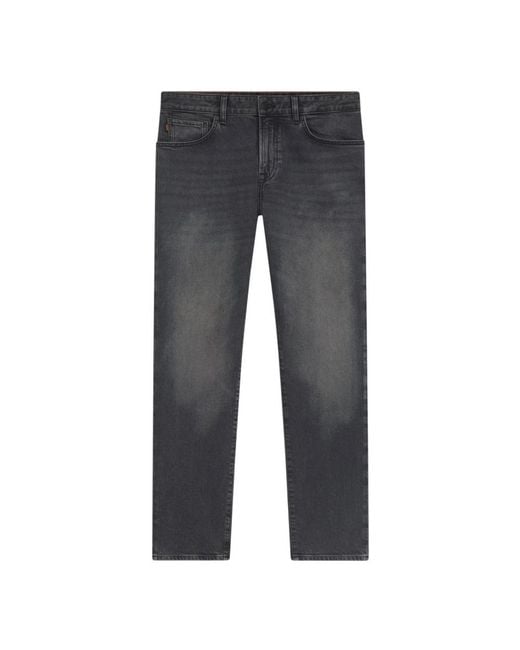 Boss Gray Slim Fit Jeans for men