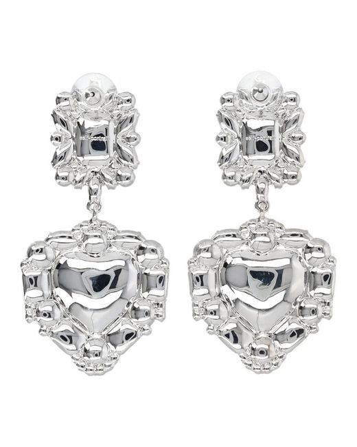 Self-Portrait Metallic Earrings