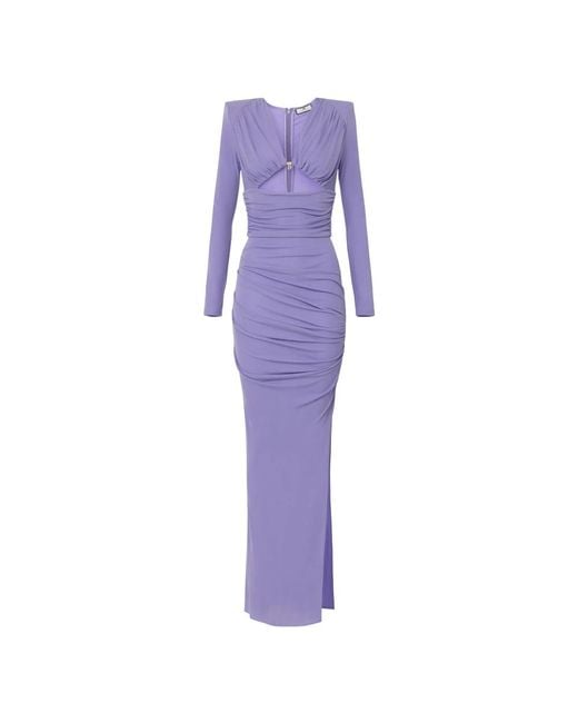 Abiti eleganti collezione di Elisabetta Franchi in Purple