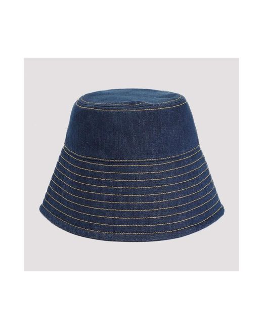 Patou Blue Dark Denim Hat