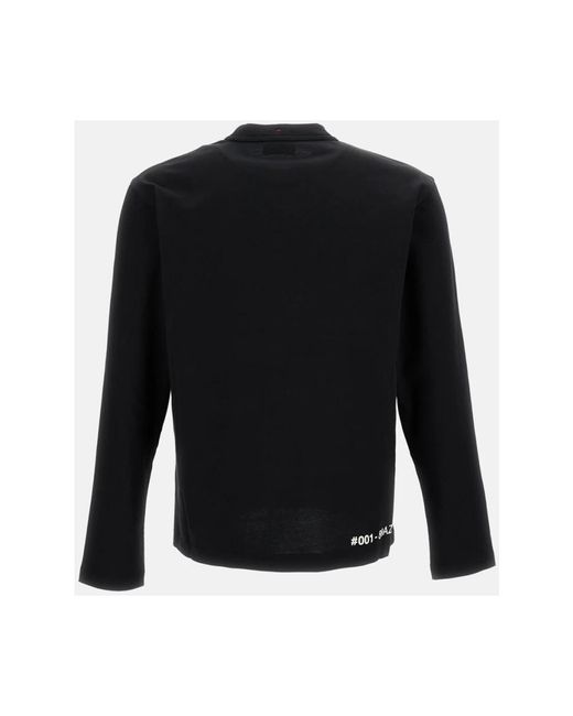 Moncler Black Long Sleeves T-Shirt for men