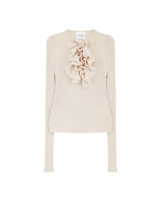 Nude Natural Round-Neck Knitwear