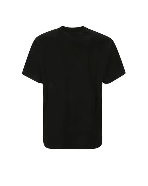 Versace R logo magazine t-shirt in Black für Herren