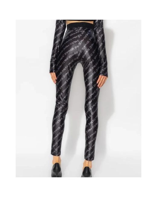 Versace Jeans Couture Black Leggings