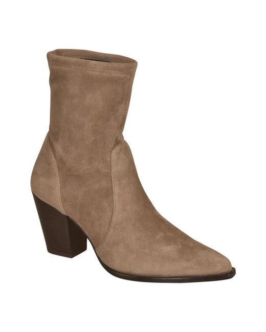 Stuart Weitzman Brown Cowboy & Biker Boots