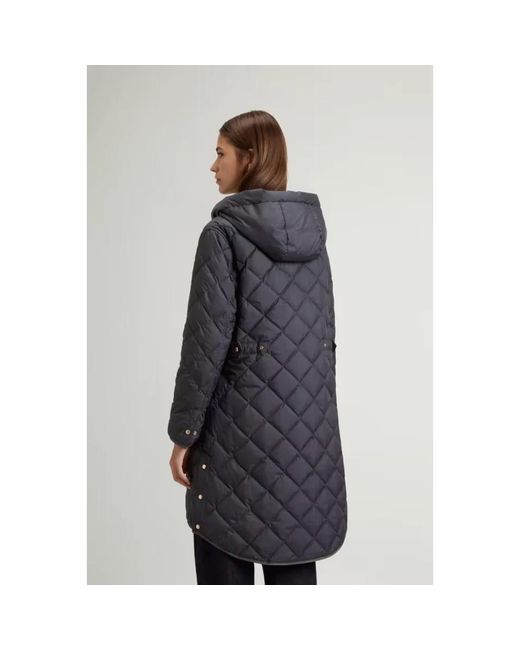 Down Coats Woolrich de color Blue