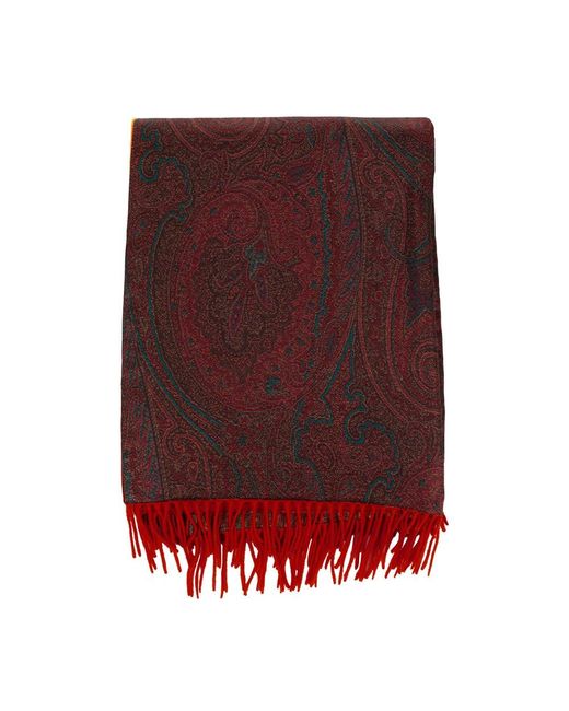 Etro Red Scarves