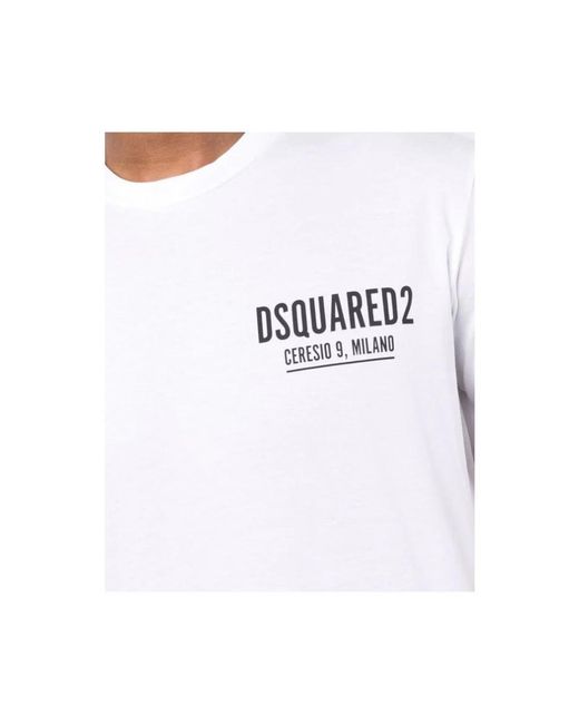DSquared² White T-Shirts for men