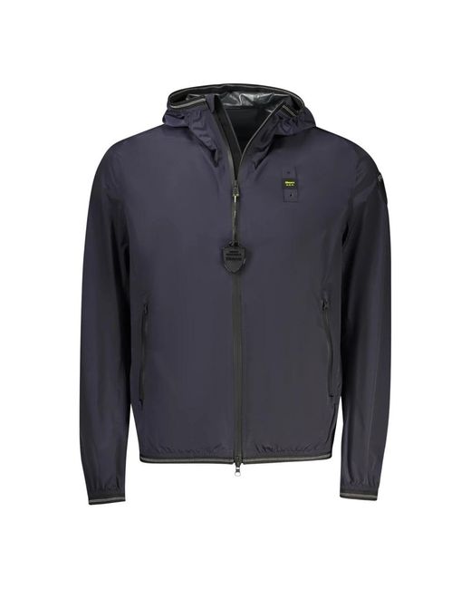 Wind Jackets Blauer pour homme en coloris Blue
