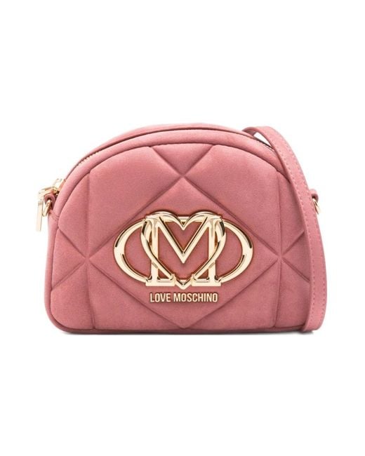 Love Moschino Pink Cross Body Bags