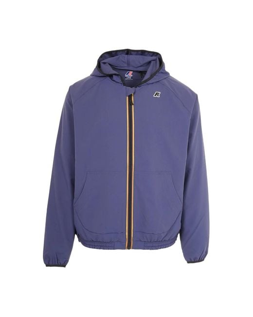 Light Jackets K-Way de hombre de color Blue