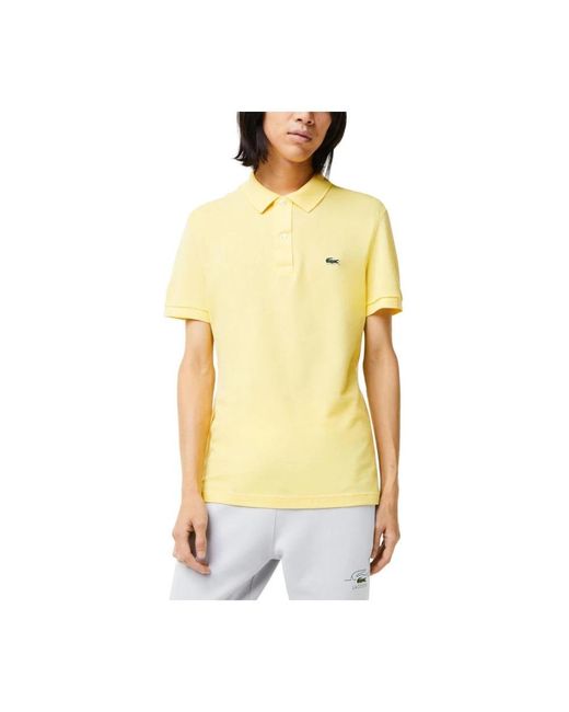 Lacoste Yellow Polo Shirts for men