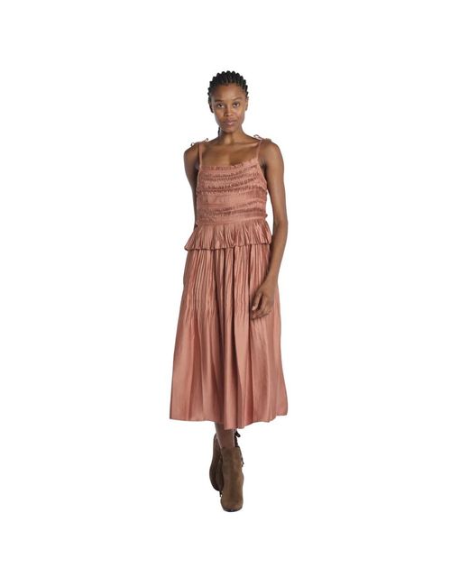 Midi Dresses Sea en coloris Brown