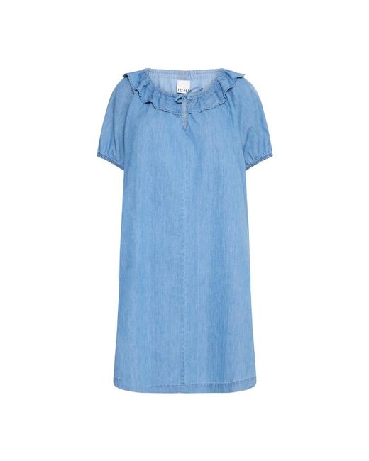 Short Dresses Ichi de color Blue