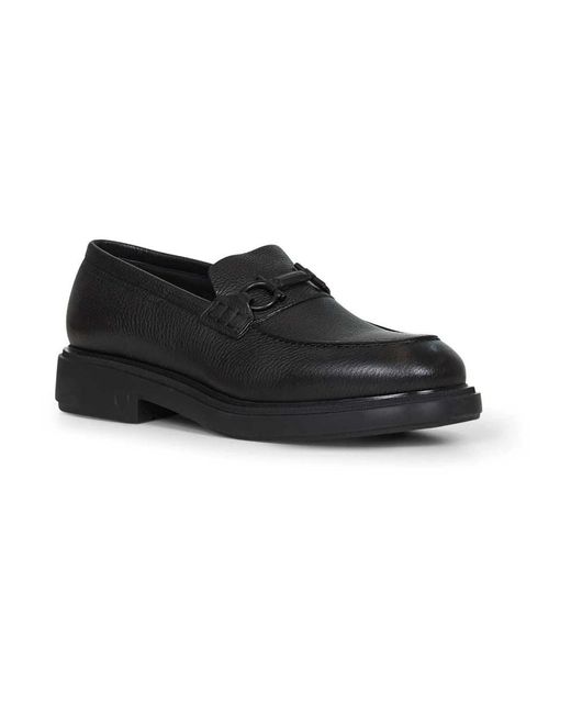 Ferragamo Black Loafers for men