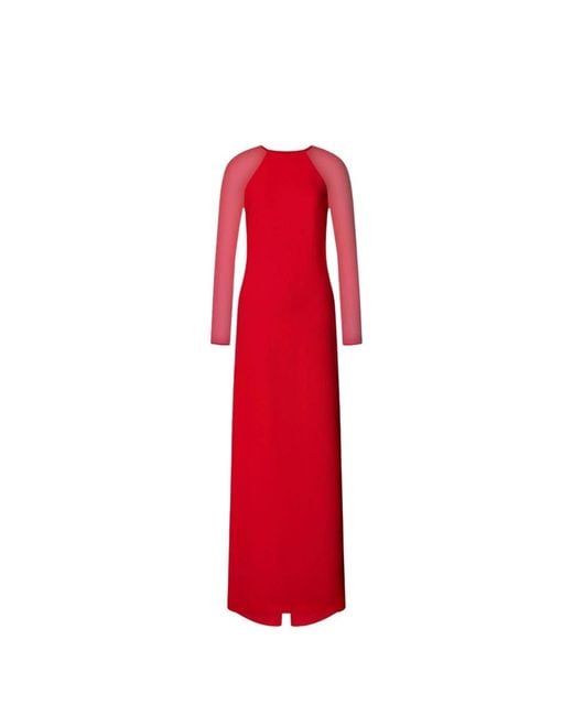 Alberta Ferretti Red Gowns