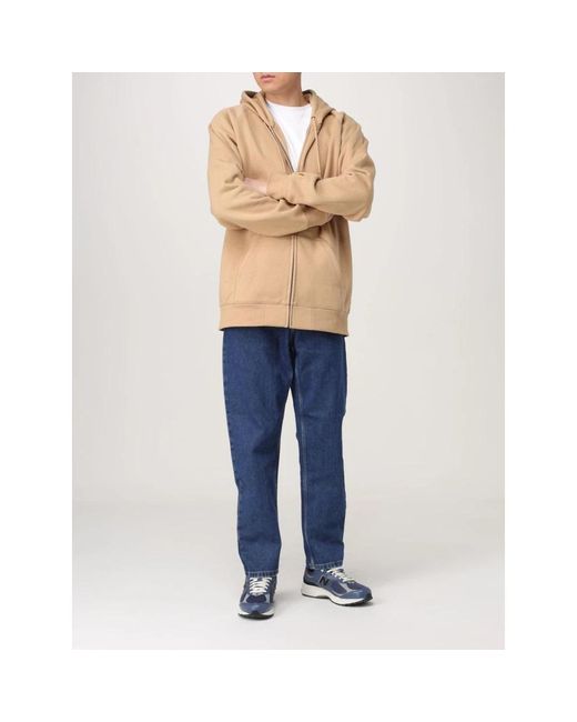 Carhartt Blue Straight Jeans for men