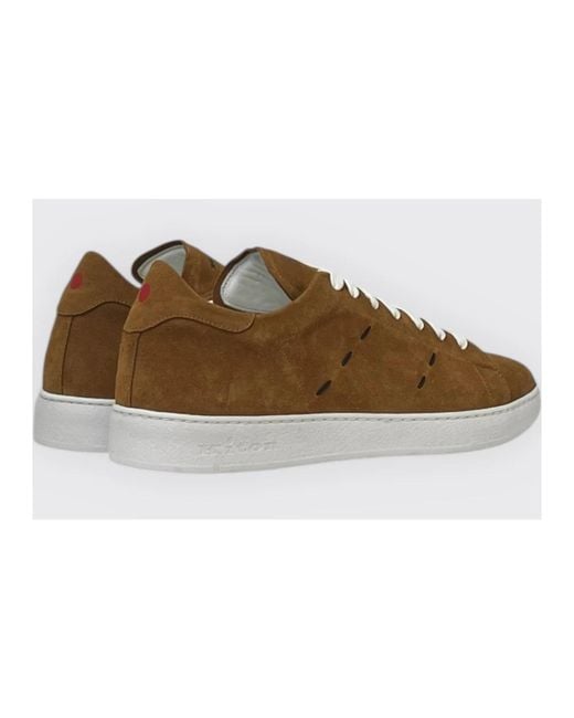Kiton Brown Sneakers for men