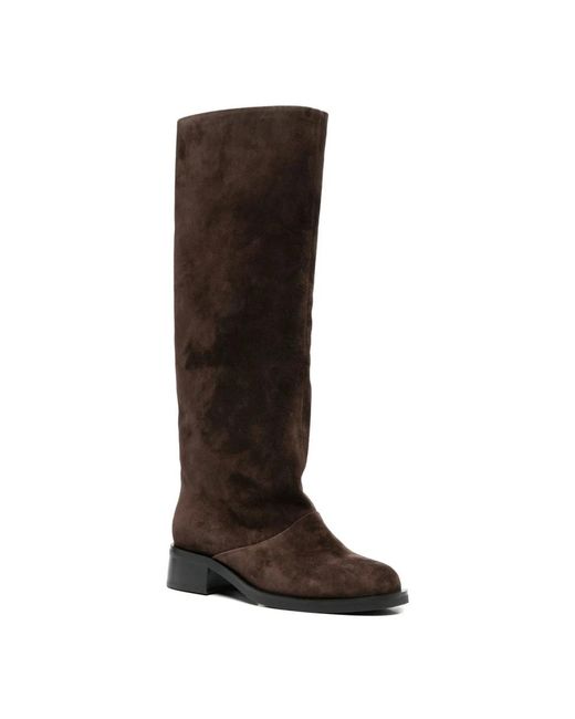 ADRIANNA FERETTI Brown High Boots