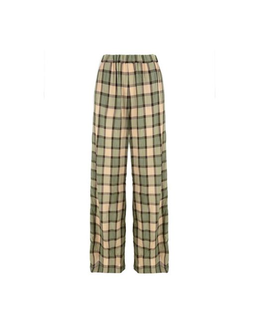 Aspesi Wide Trousers in het Green