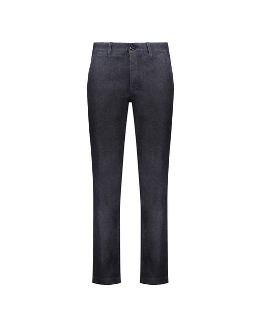 Moorer Blue Slim-Fit Jeans for men
