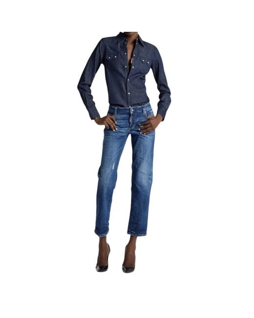 DSquared² Jenna Jeans in het Blue