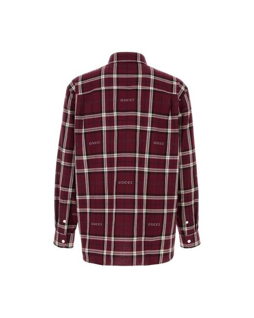 Gucci Purple Casual Shirts for men