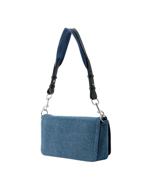 Love Moschino Blue Shoulder Bags