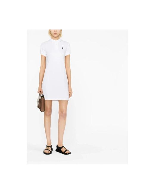 Polo Ralph Lauren White Short Dresses