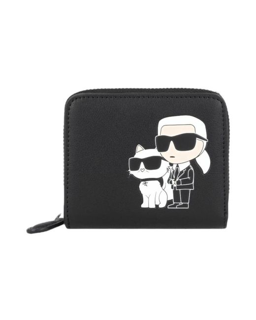 Wallets & cardholders di Karl Lagerfeld in Black