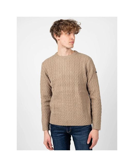 Round-Neck Knitwear di Pepe Jeans in Natural da Uomo