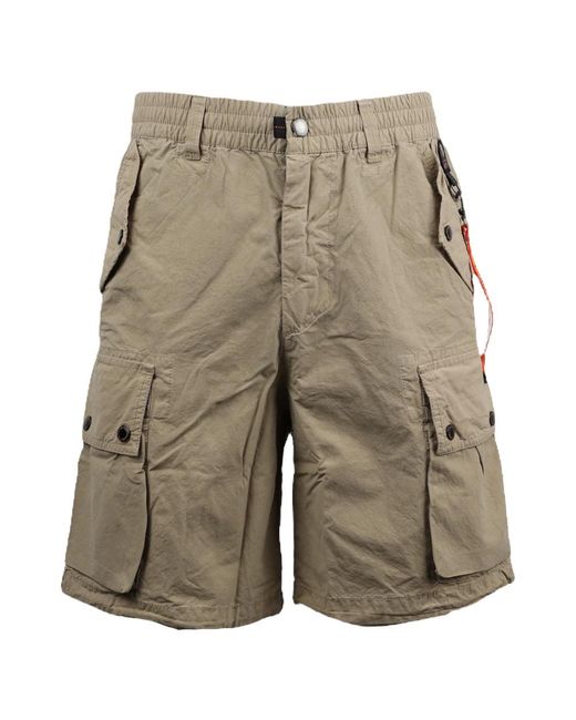 Parajumpers Natural Casual Shorts for men