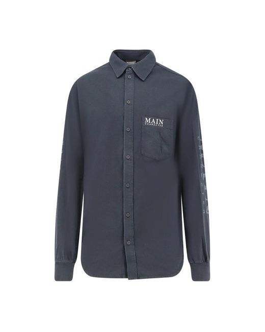 Balenciaga Casual Shirts in het Blue voor heren
