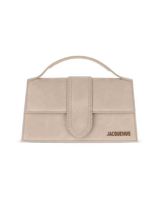 Jacquemus Natural Wildleder Handtasche