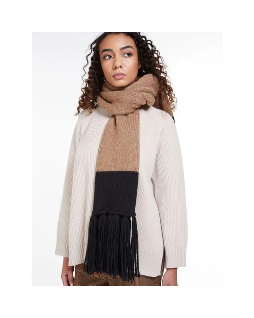 Weekend by Maxmara Black Winter Scarves