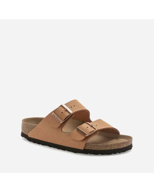 Birkenstock Brown Sliders