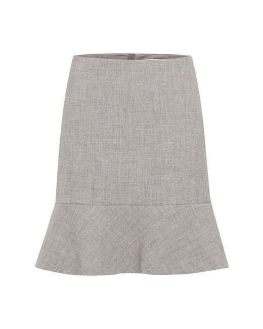 Inwear Gray Short Skirts