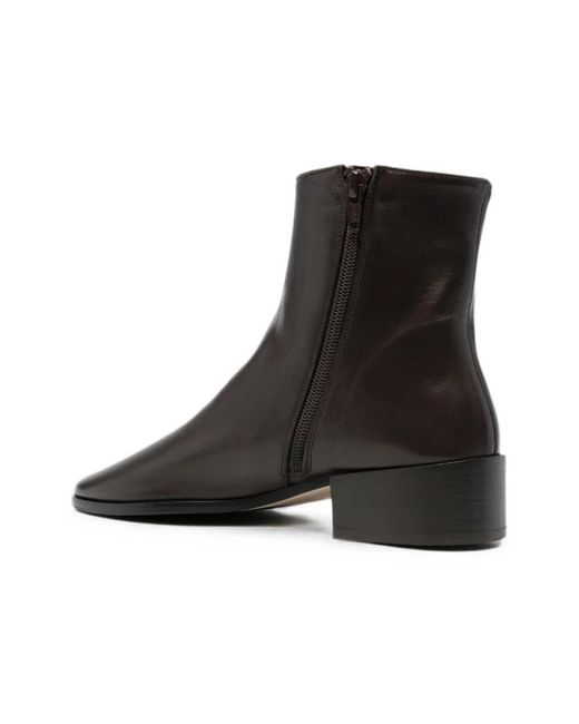 Dear Frances Black Ankle Boots