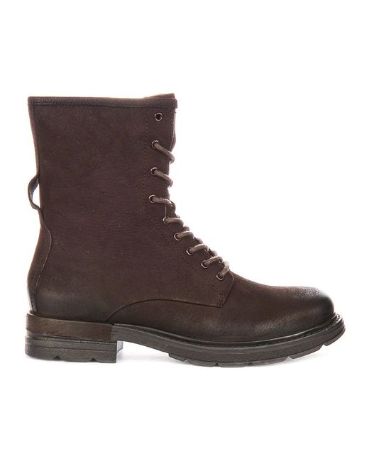 Josef Seibel Brown Lace-Up Boots