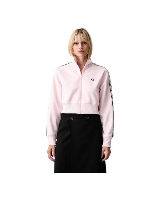 Fred Perry Zip-Throughs in het Red