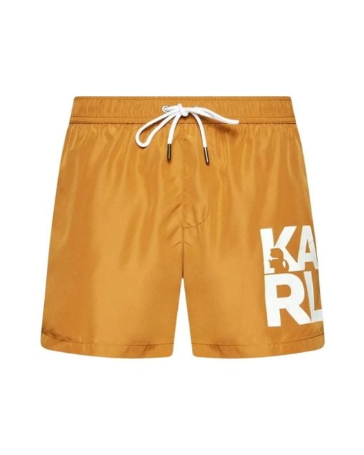 Swimwear > beachwear Karl Lagerfeld pour homme en coloris Yellow