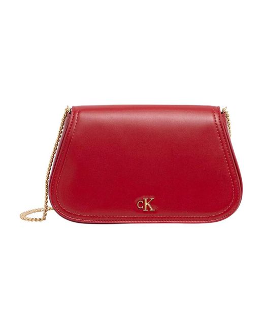 Calvin Klein Red Cross Body Bags