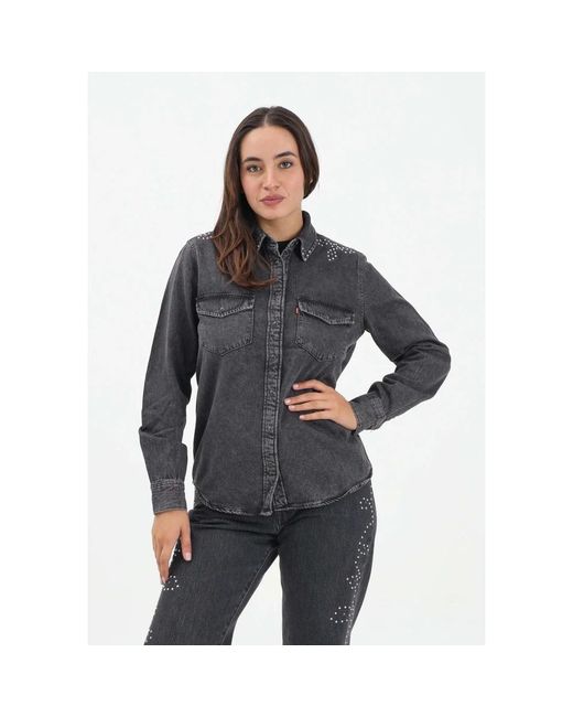 Denim Shirts Levi's de color Gray